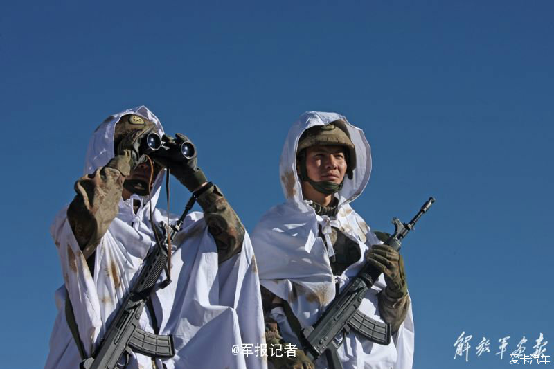 > 【看阿里軍人冰天雪地裡的堅守!……】