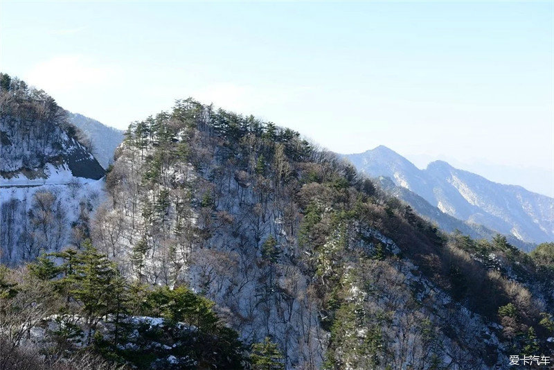 冬天的第一場雪,去河南最高是山老鴉岔踩雪去!_奔馳glc論壇論壇_xcar 