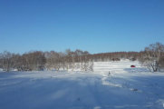 自驾游看乌兰布统的白雪世界