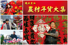 【猴年喜迎门】镜头里的农村年货大集