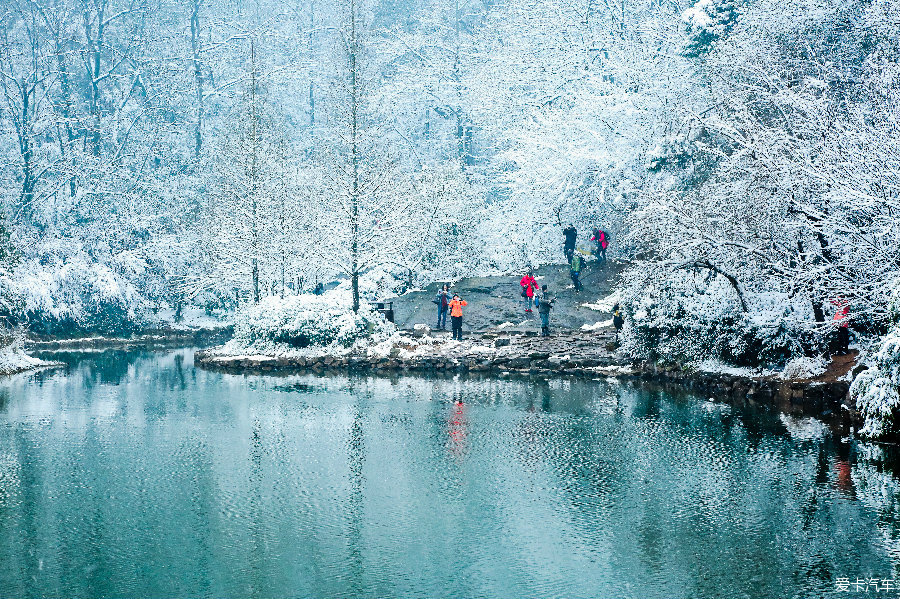 2016長沙嶽麓山雪景