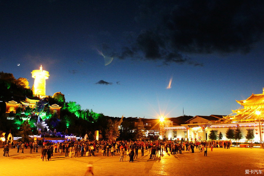 香格里拉月光广场图片