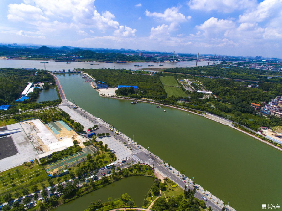 黃埔區中山公園全景圖