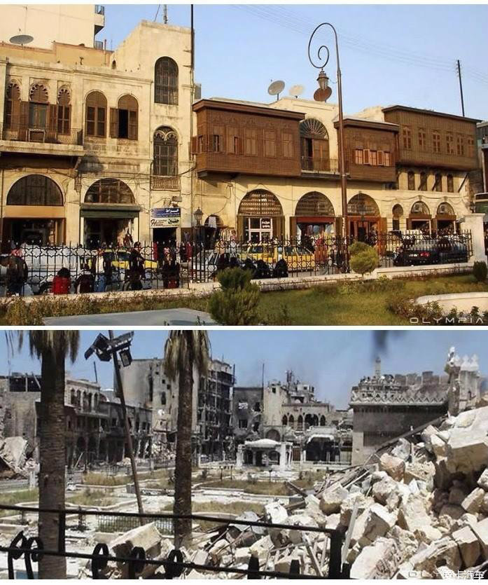 利比亚战争前后对比图片