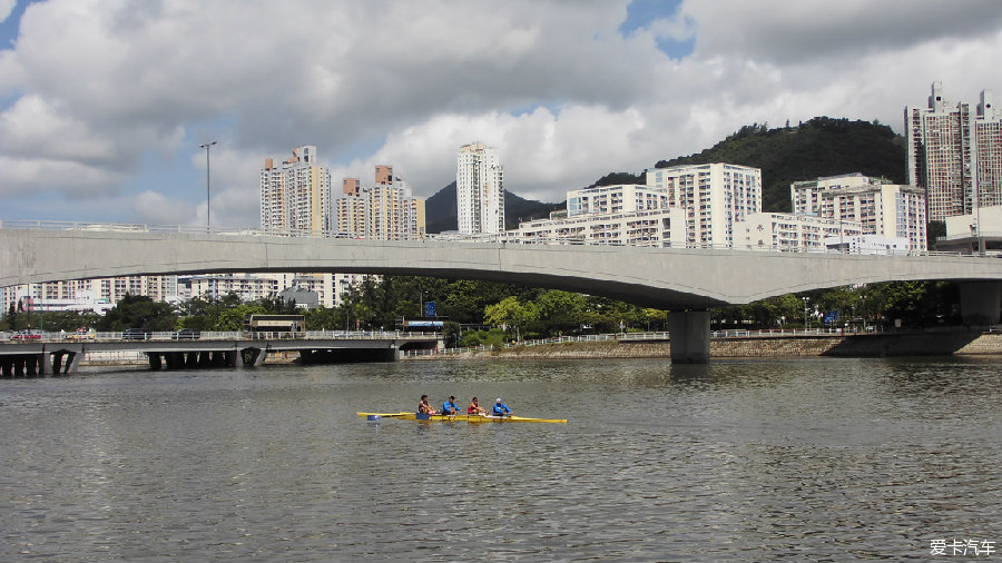 图 香港漫步之一 沙田城门河看赛艇训练