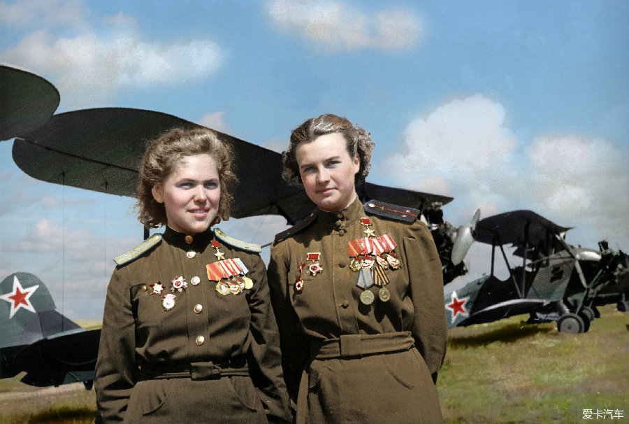 苏联女兵军服图片