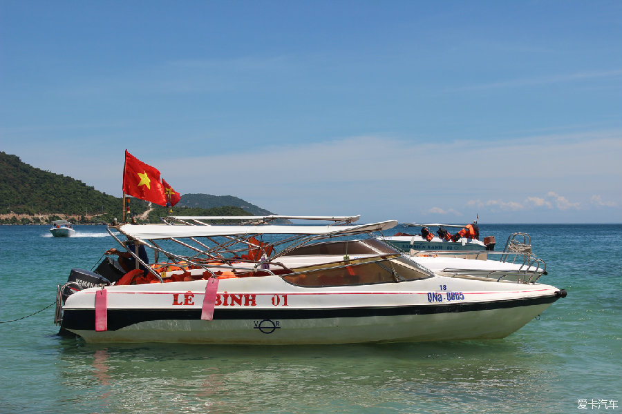 這是我們的快艇,去佔婆島,大概20多分鐘快艇.