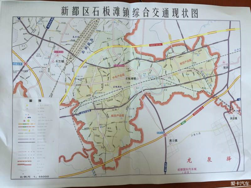 新都石板滩地图图片