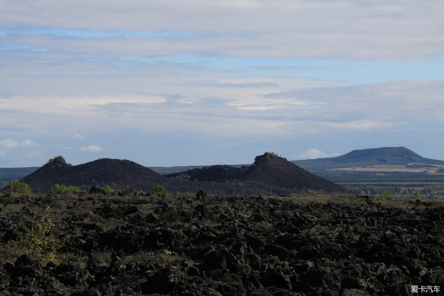 一個火山口