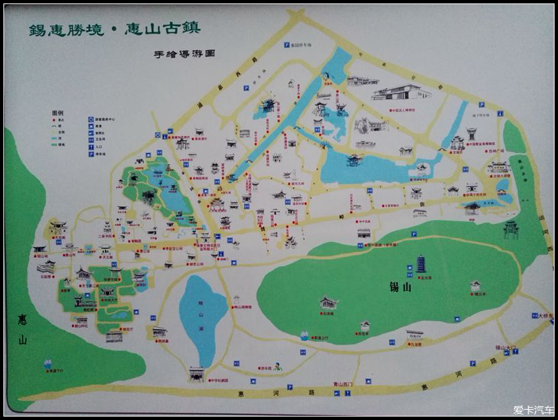 惠山地图大地图图片