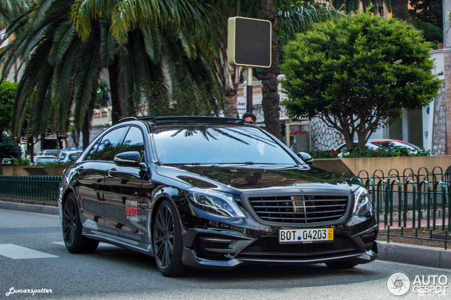 奔馳s級brabus碳纖維前唇 前槓風口 amg s65