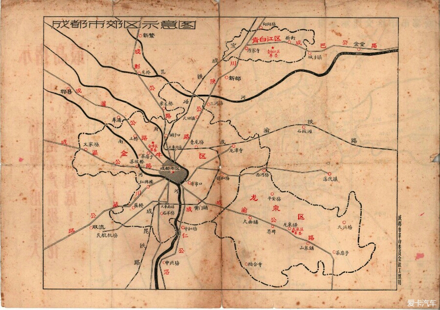 1976年四川老地图图片