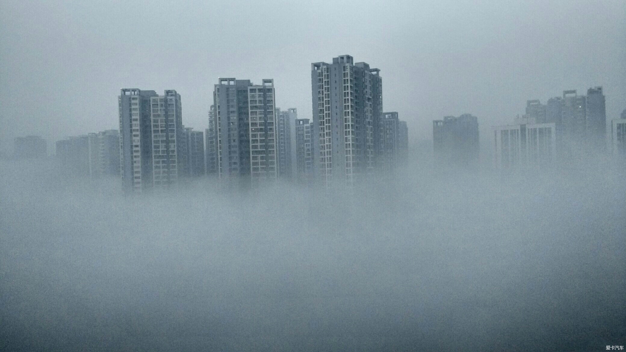 汉中雾霾图片