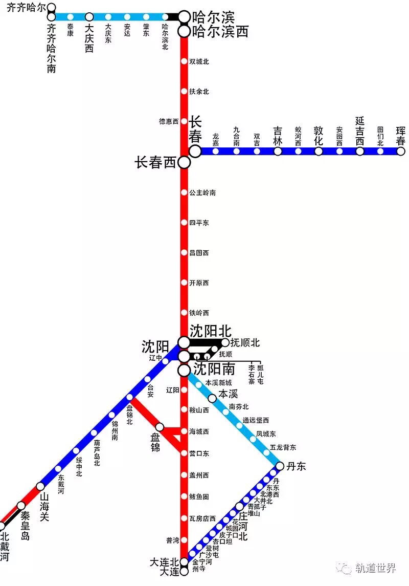 【图】【转】最新版中国高速铁路运营线路图
