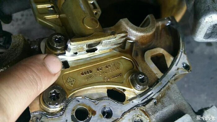 发动机问题奥迪c62.0t的凸轮轴链条断裂危险