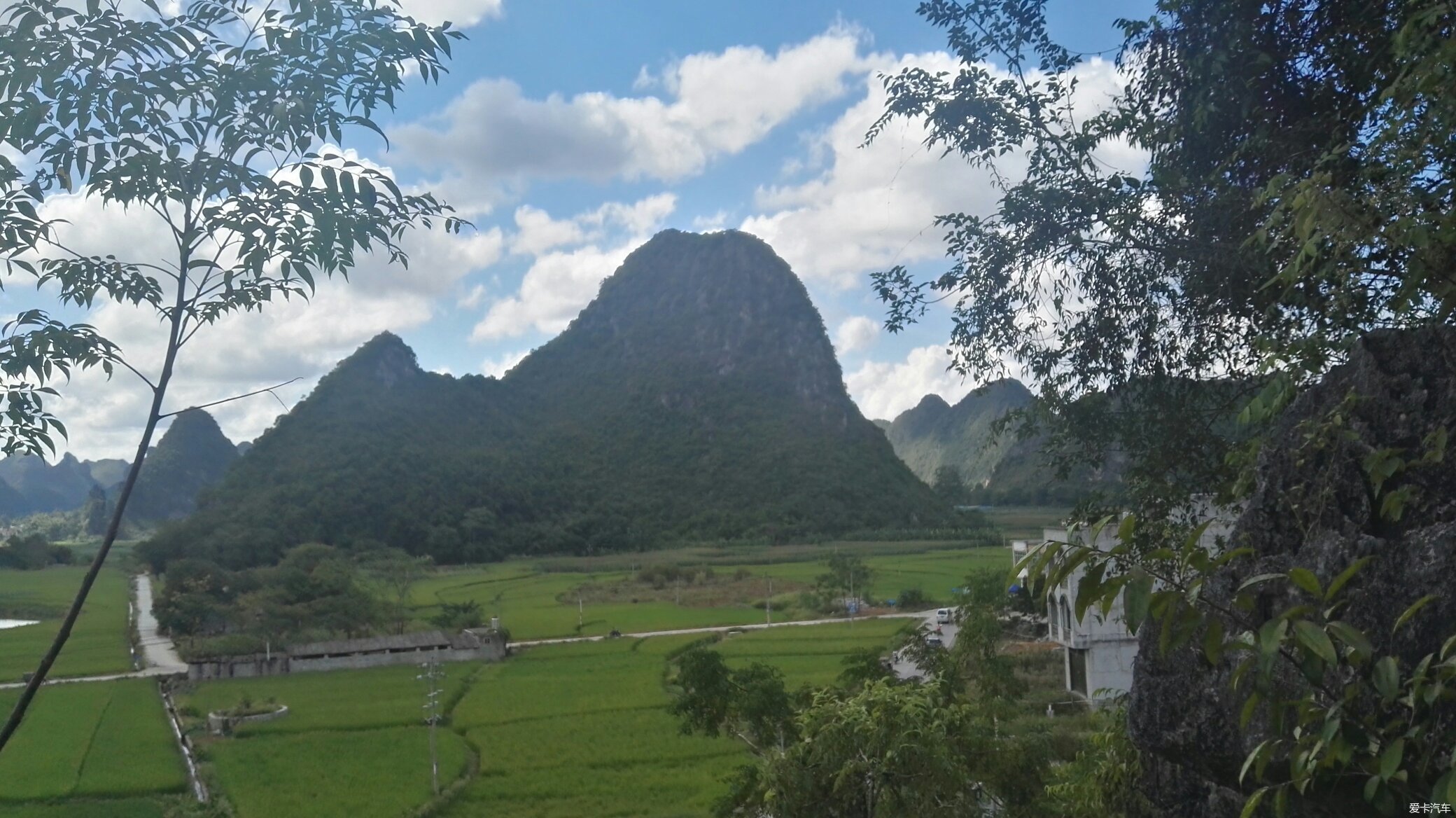 天等县都康乡田园风光