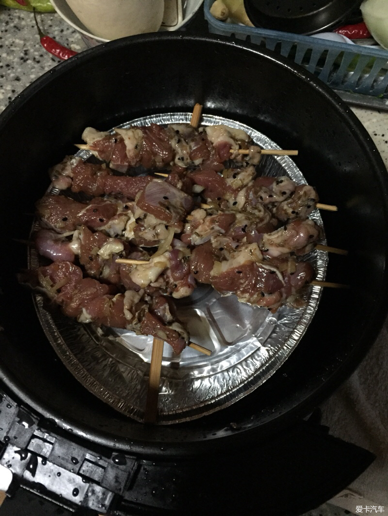 空氣炸鍋烤羊肉串子!香