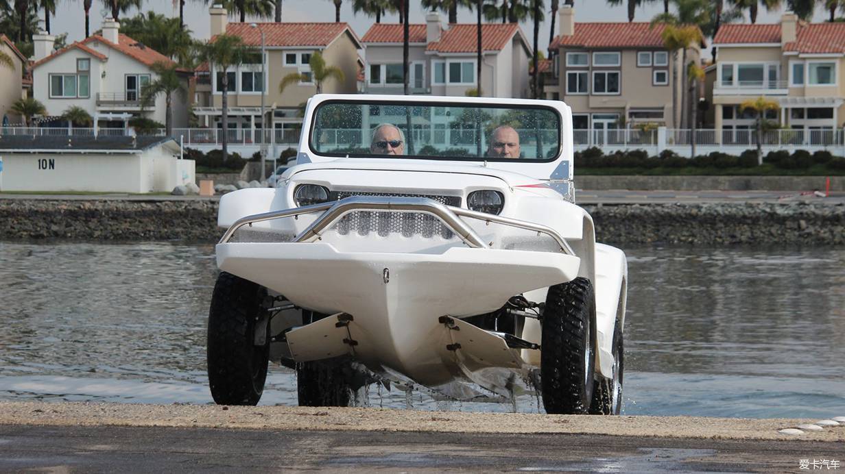 他們打造出了世界上最快的一款水陸兩棲車——watercar panther.