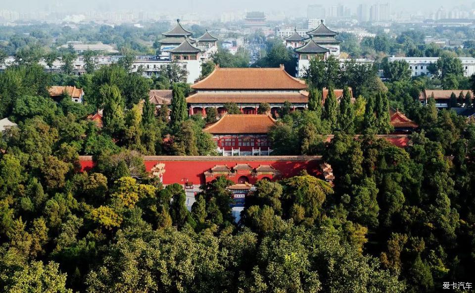 深秋遊北京景山公園