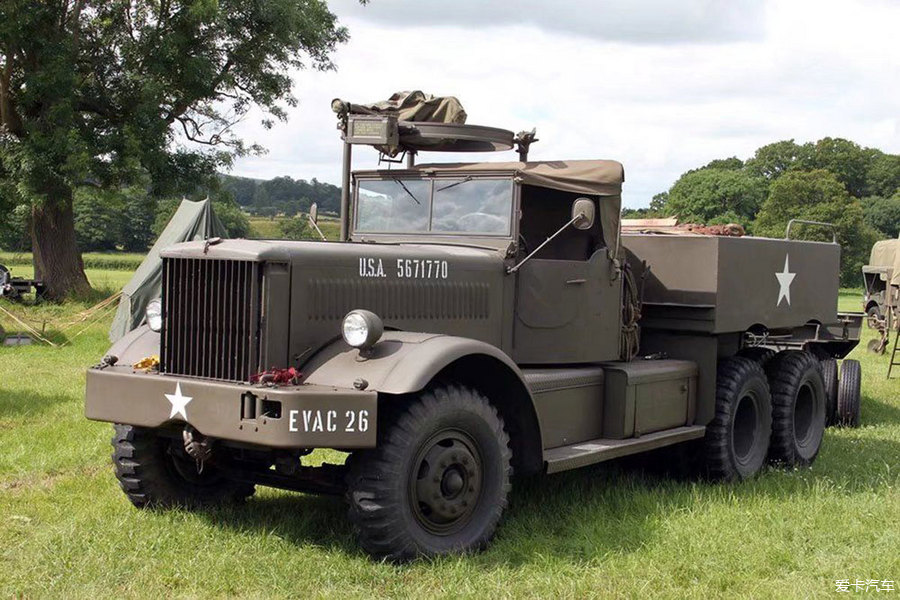 > 美军100年经典卡车 感受强大的技术实力