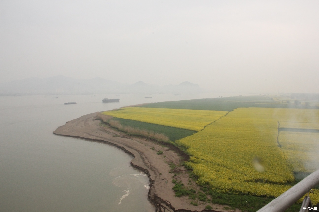 小孤山看油菜花