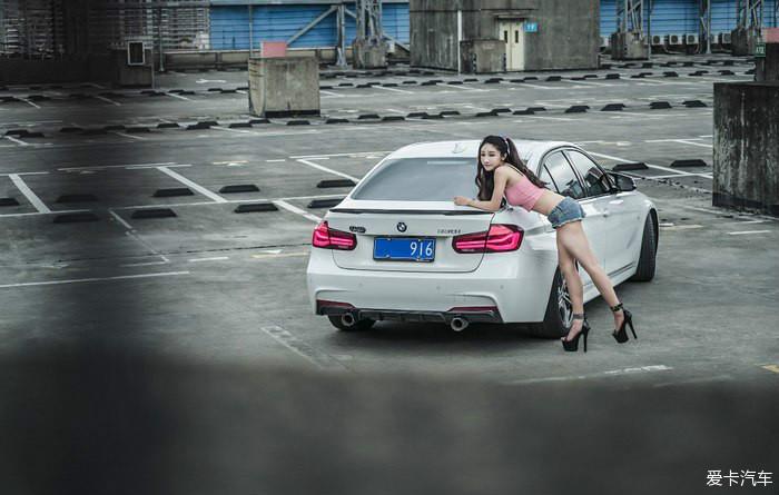 BMW F30 Night Edition 330iM A blockbuster movie about the modification of a young model who has worked on a car for 10,000 kilometers