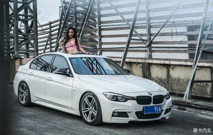 BMW F30 Night Edition 330iM 10,000 kilometers of vehicle operation A blockbuster of young model modifications is presented