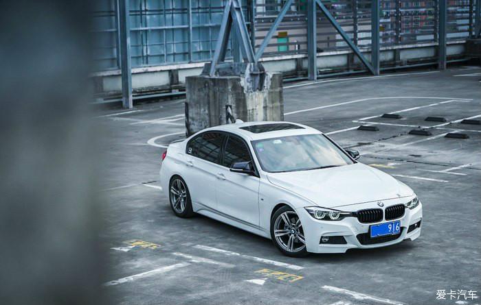 BMW F30 Night Edition 330iM 10,000 kilometers of car work, young model modification blockbuster presented