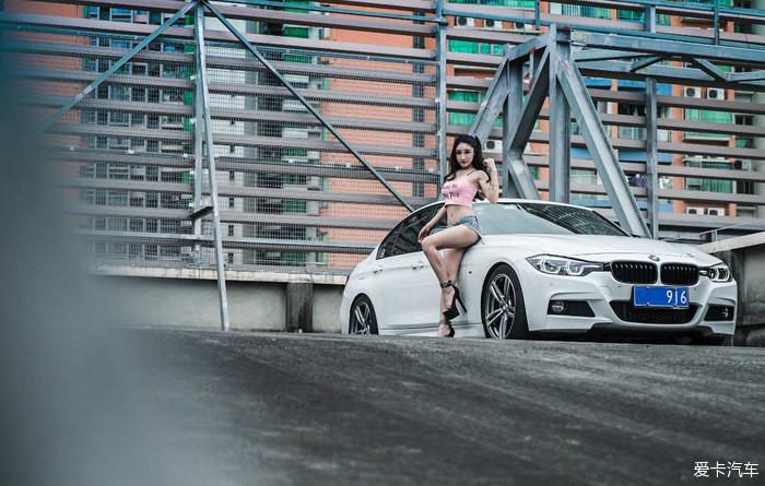 BMW F30 Night Edition 330iM 10,000 kilometers of car operation A blockbuster of young model modifications is presented