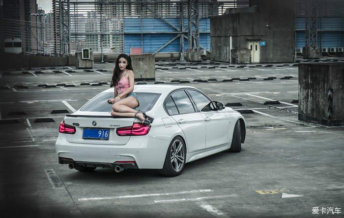 BMW F30 Night Edition 330iM 10,000 kilometers of car operation young model modification blockbuster