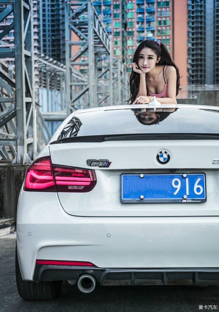 BMW F30 Yaoye Edition 330iM 10,000 kilometers of car operation young model modification blockbuster presented