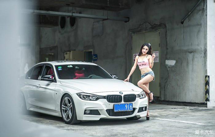 BMW F30 Night Edition 330iM 10,000 kilometers of car operation A blockbuster of young model modifications is presented