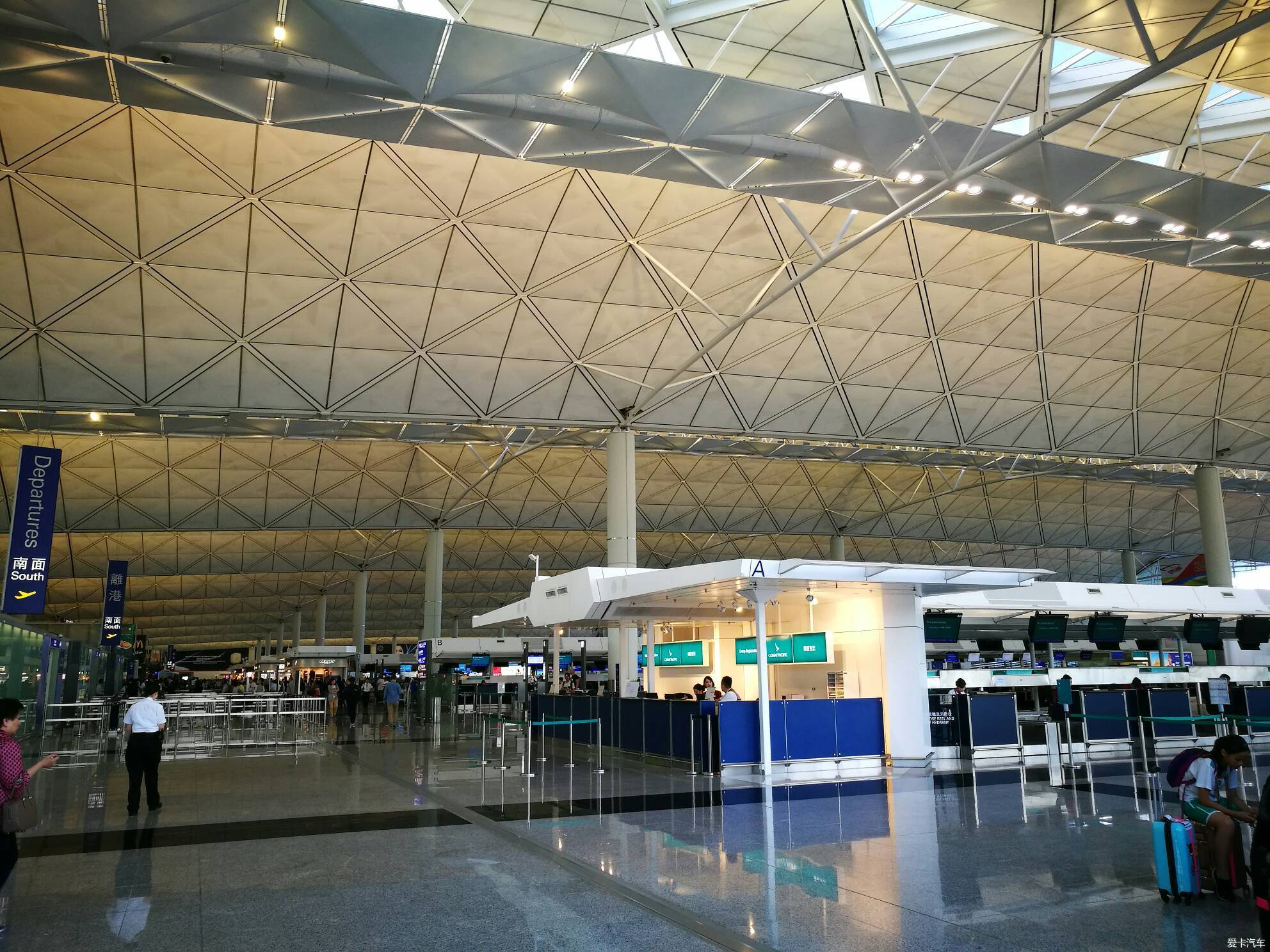 香港国际机场 真实图片