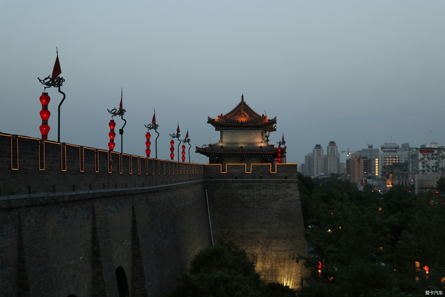 [旺年之旅]夜游古都西安