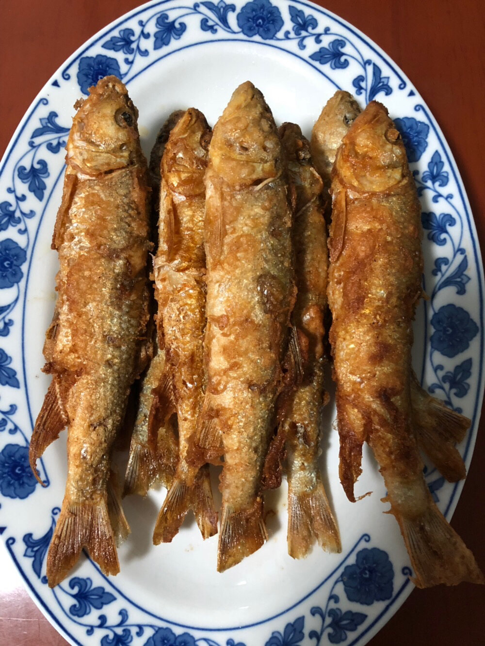 自己釣自己油炸馬口魚