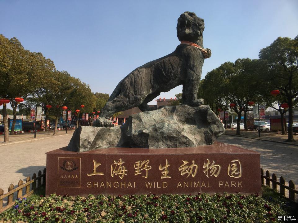 上海野生动物园正门图片