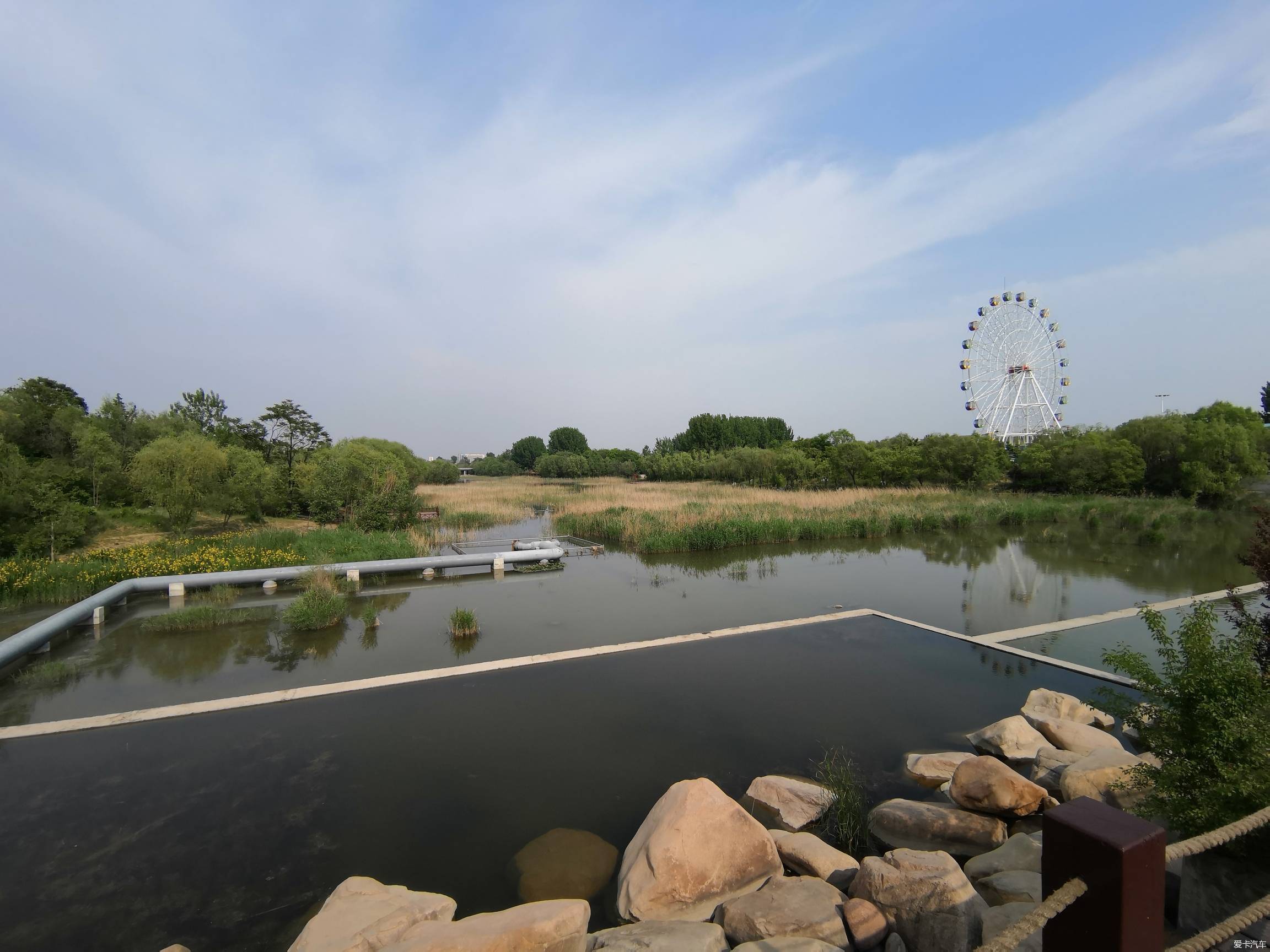 油田自驾2019年5月潍坊白浪绿洲湿地公园一游