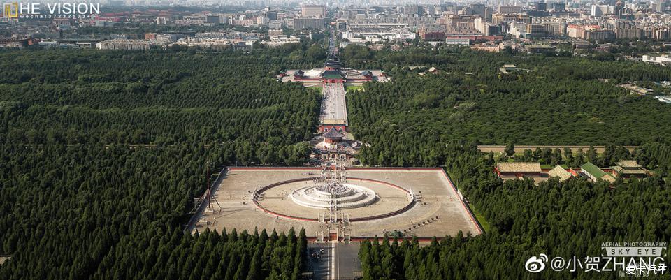 北京天坛公园全景图片图片