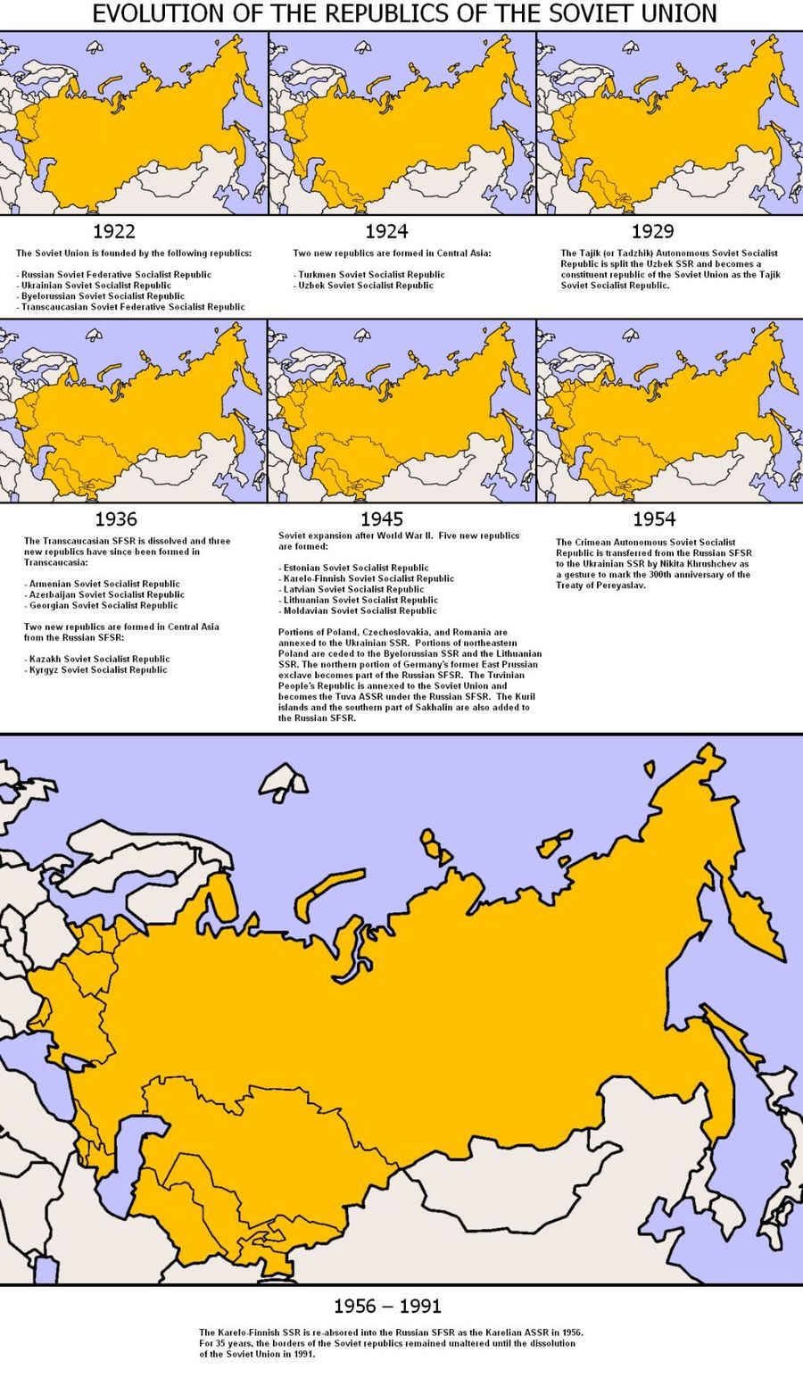 原苏联国家地图疆域图片