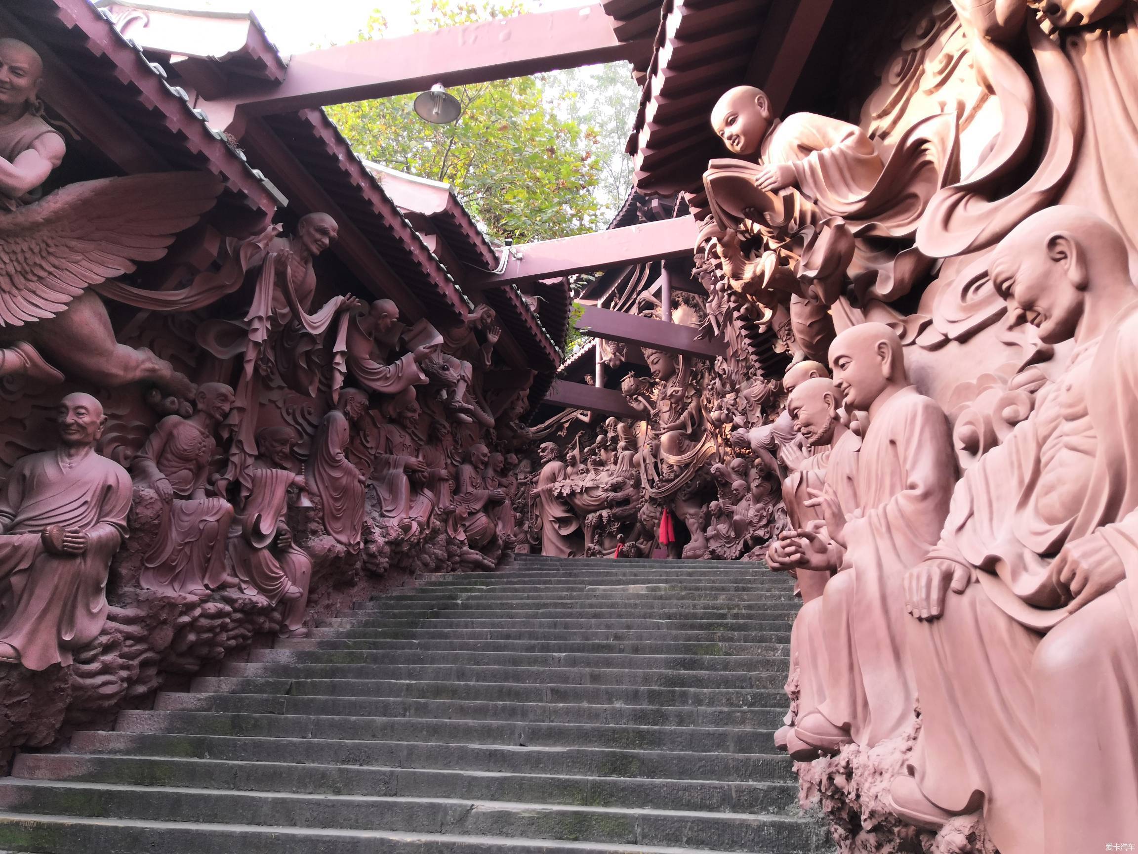 游览绵阳圣水寺罗汉寺