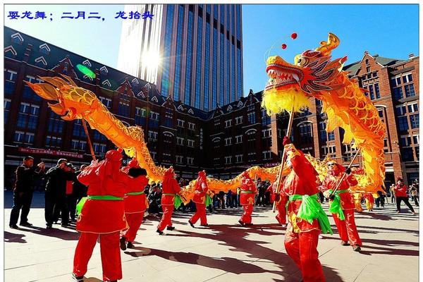 #我身边的“龙抬头”#耍龙舞，逛庙会，烧香祈福