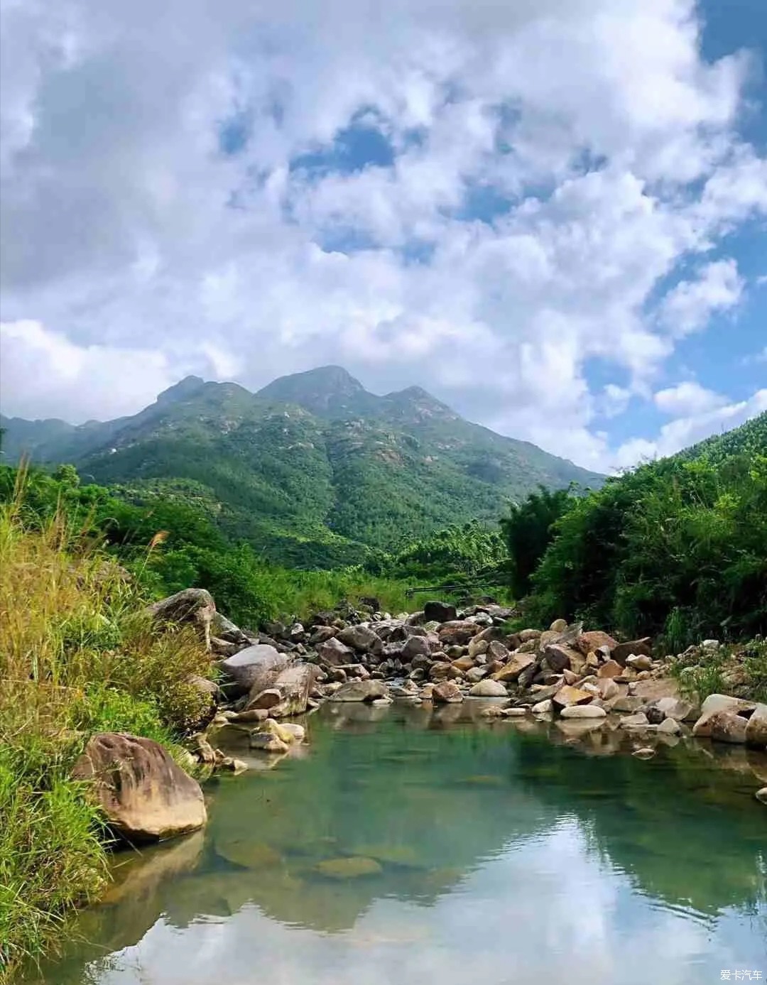 愜意台山蓮花池遊山玩水愜意的一天