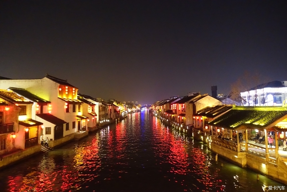 夜景南長街