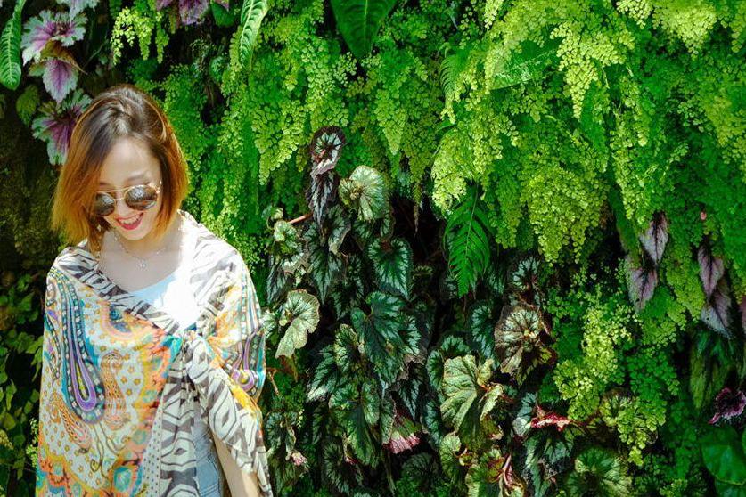 说走就走的旅行 美女游玩的新加坡 四日自由行