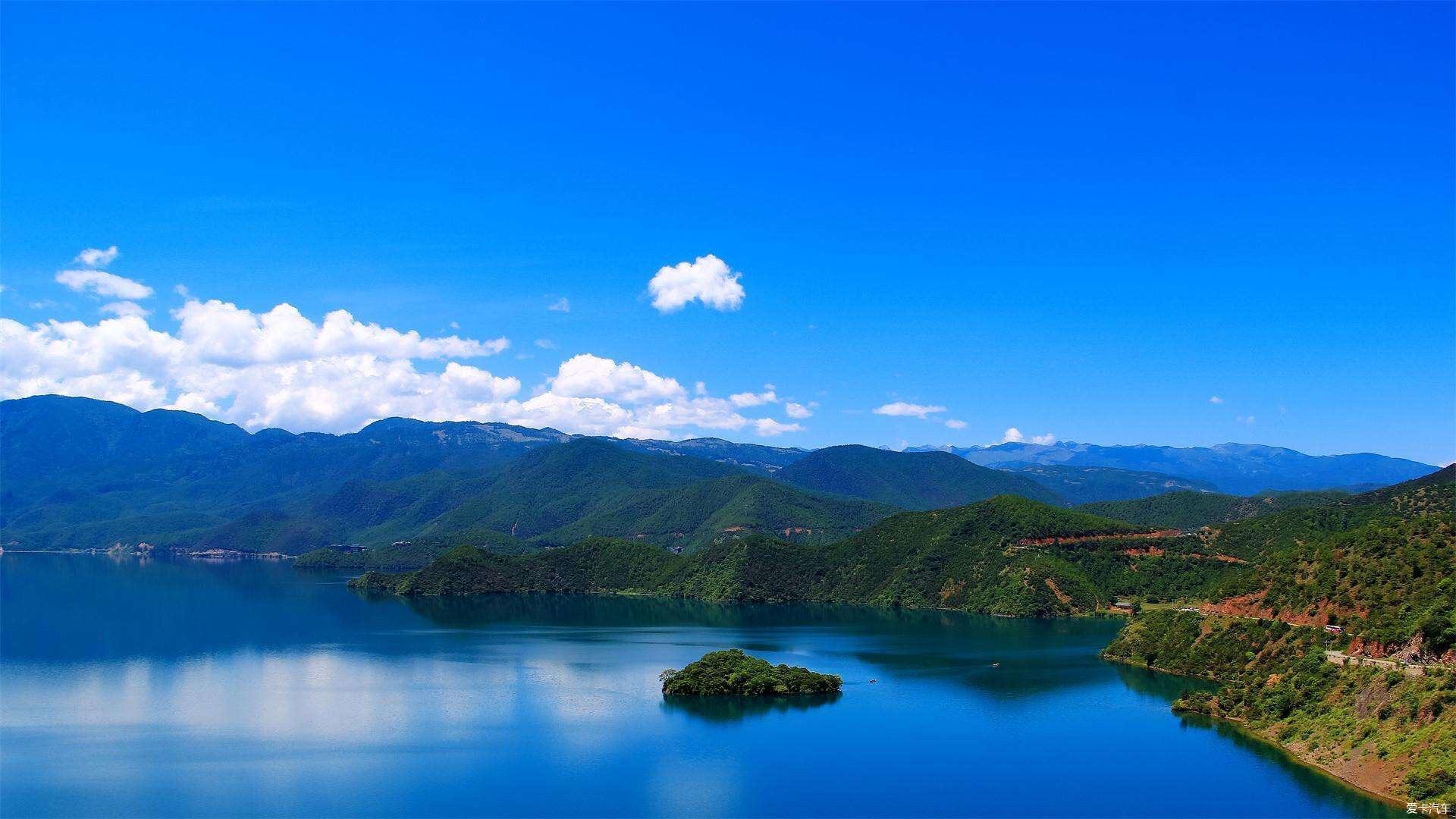 泸沽湖最美图片