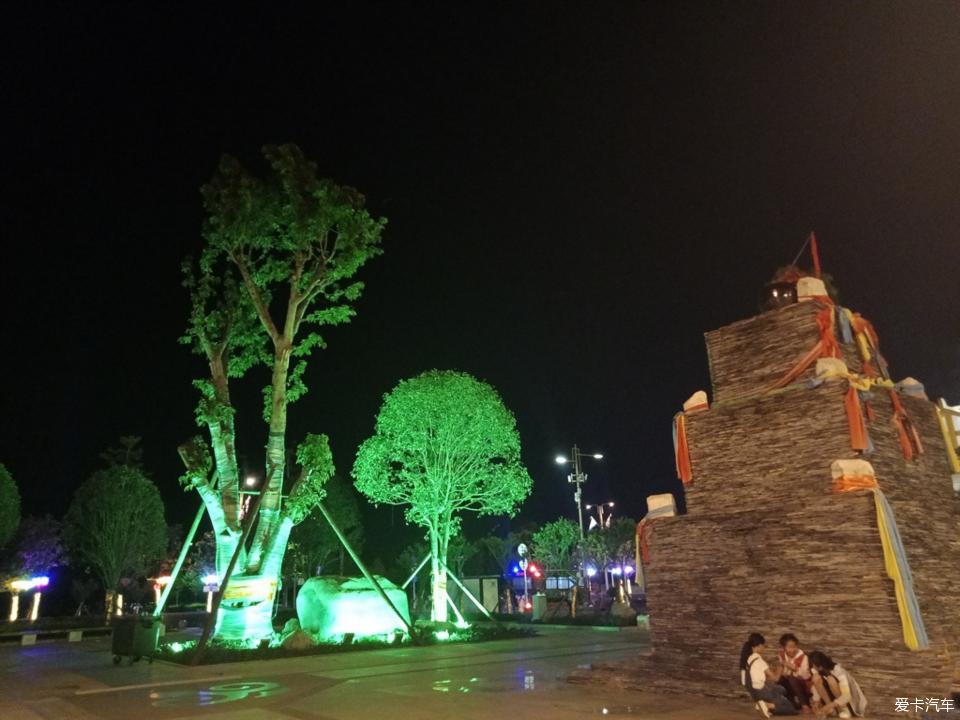 新北川夜景图片