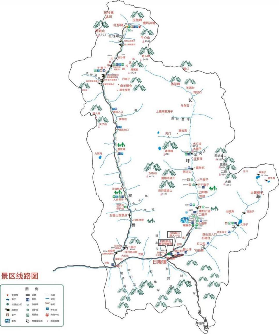 安利一个中国的阿尔卑斯地处川西游客只有稻城的110