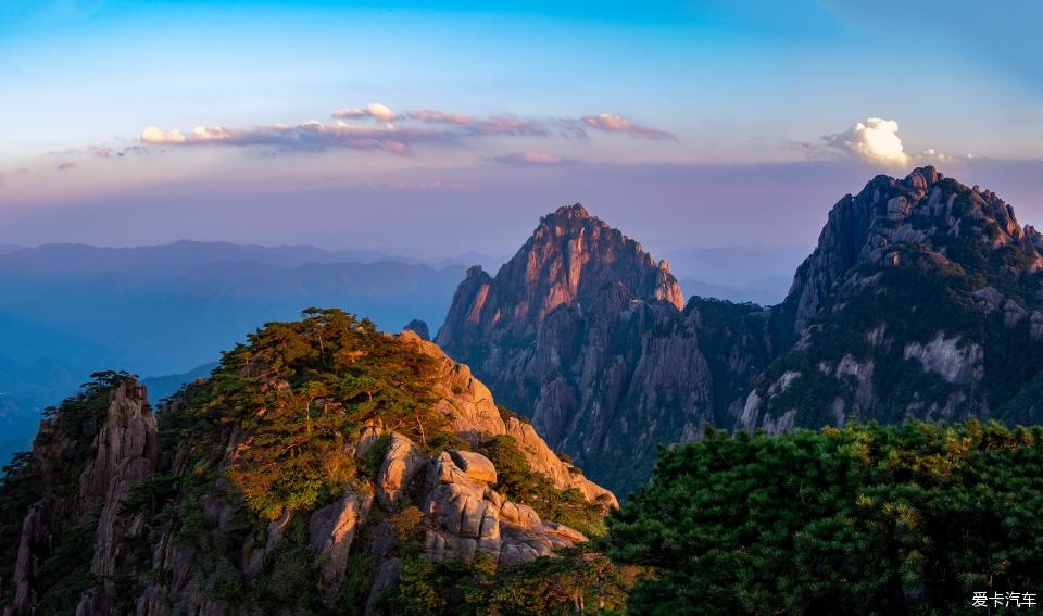 日照金山黃山歸來