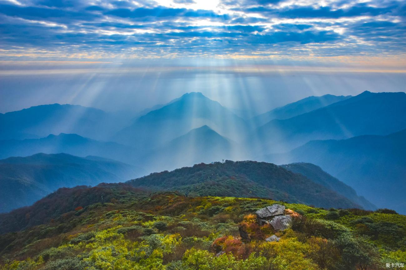 梵天净土梵净山秋韵