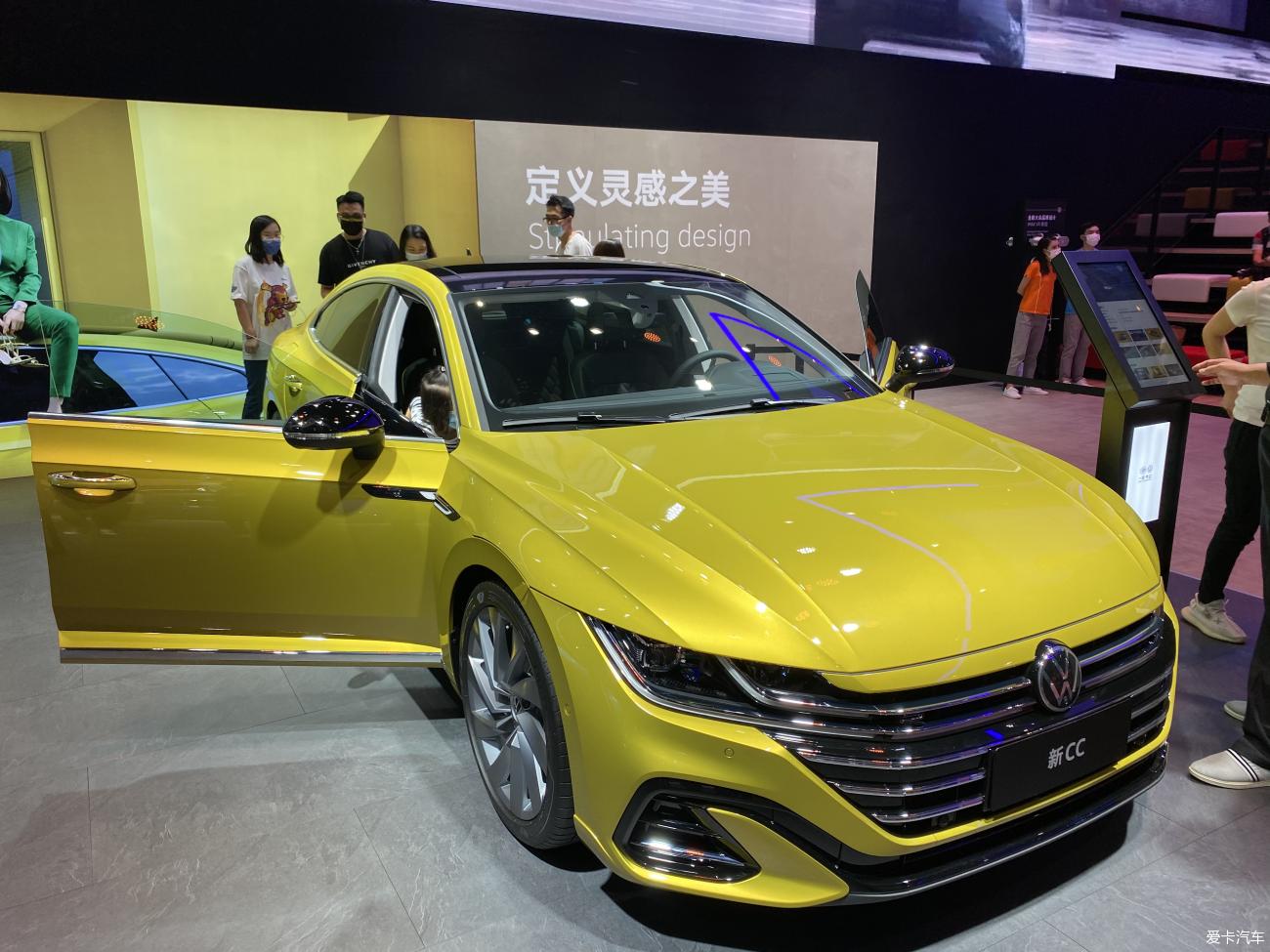 2020廣州車展2021款新cc確實還是顏114